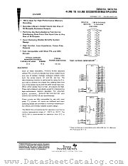 SN74154N datasheet pdf Texas Instruments