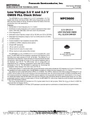 MPC9600 datasheet pdf Freescale (Motorola)
