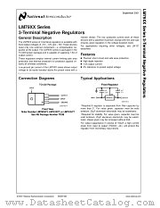 LM7912CT datasheet pdf National Semiconductor