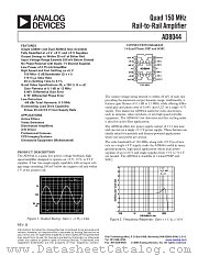 AD8044ARZ-14 datasheet pdf Analog Devices