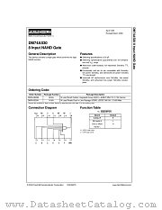 DM74AS30N datasheet pdf Fairchild Semiconductor