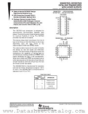 SN74BCT623NSR datasheet pdf Texas Instruments