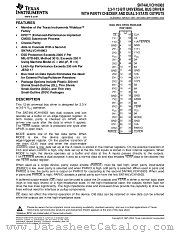 SN74ALVCH16903DGGR datasheet pdf Texas Instruments
