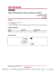 HSU88 datasheet pdf Renesas