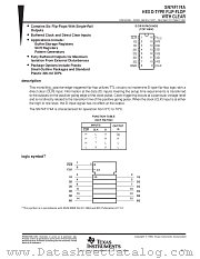SN74F174ANSR datasheet pdf Texas Instruments