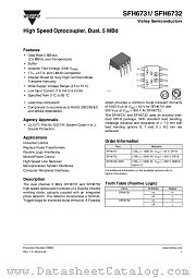 SFH6732-X007 datasheet pdf Vishay