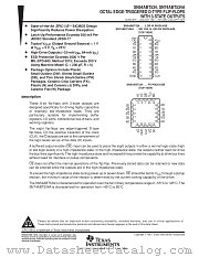 SN74ABT534APW datasheet pdf Texas Instruments