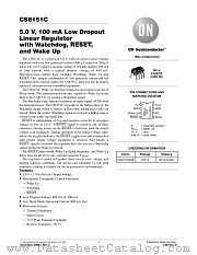 CS8151C datasheet pdf ON Semiconductor