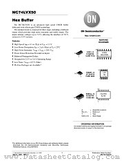 MC74LVX50D datasheet pdf ON Semiconductor