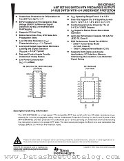SN74CBT6845CDBQR datasheet pdf Texas Instruments