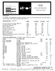 MJE13007 datasheet pdf Central Semiconductor