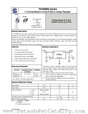 TS78M08CZ datasheet pdf Taiwan Semiconductor