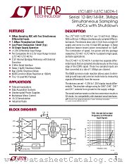 LTC1407A-1 datasheet pdf Linear Technology