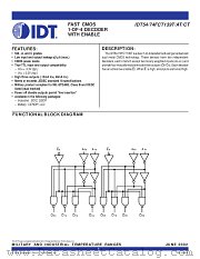 IDT74FCT139ATQ8 datasheet pdf IDT