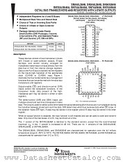 SN74ALS646ANT datasheet pdf Texas Instruments