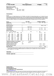 TFS868C datasheet pdf Vectron