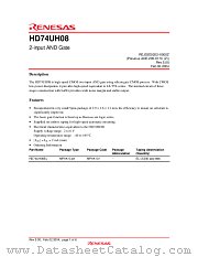 HD74UH08 datasheet pdf Renesas