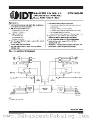 IDT70V9159L9BF datasheet pdf IDT