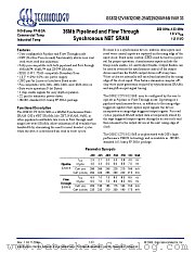 GS8321ZV36 datasheet pdf GSI Technology