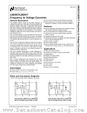 LM2917N datasheet pdf National Semiconductor