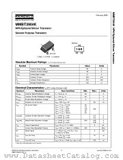 MMBT3904K datasheet pdf Fairchild Semiconductor