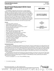 MPC9894 datasheet pdf Freescale (Motorola)