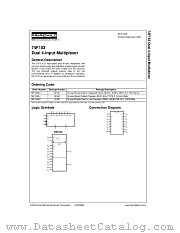 74F153SJ datasheet pdf Fairchild Semiconductor