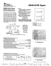 CD40107BMT datasheet pdf Texas Instruments