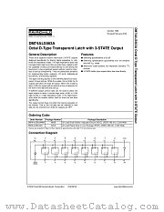DM74ALS563AWM datasheet pdf Fairchild Semiconductor