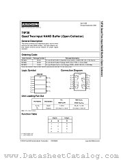 74F38SJ datasheet pdf Fairchild Semiconductor