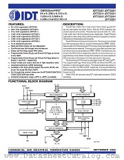IDT72221L10PF datasheet pdf IDT
