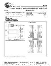 W132-10BX datasheet pdf Cypress