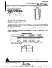 SN74BCT2245N datasheet pdf Texas Instruments