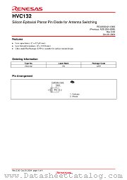 HVC132 datasheet pdf Renesas