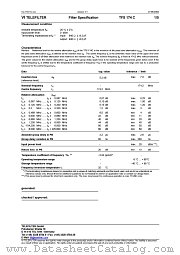 TFS174C datasheet pdf Vectron