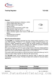 TLE 4252 D datasheet pdf Infineon
