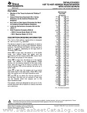 SN74ALVCH162831GR datasheet pdf Texas Instruments
