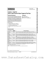 74ACT74SCX datasheet pdf Fairchild Semiconductor