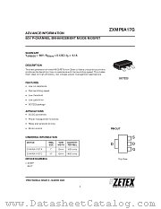 ZXMP6A17G datasheet pdf Zetex Semiconductors