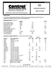 2N2222 datasheet pdf Central Semiconductor