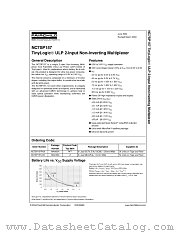 NC7SP157P6X datasheet pdf Fairchild Semiconductor
