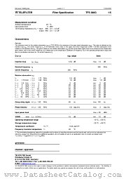 TFS380G datasheet pdf Vectron