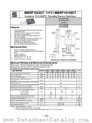 MBRF1535CT datasheet pdf Taiwan Semiconductor