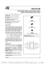 TS27L4AMDT datasheet pdf ST Microelectronics