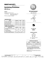 MMBT4401WT1 datasheet pdf ON Semiconductor