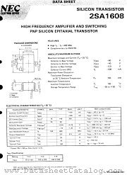2SA1608-T2 datasheet pdf NEC