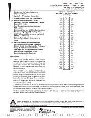 74ACT16841DLR datasheet pdf Texas Instruments