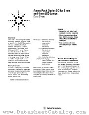 HLMP-CW18-VY0DD datasheet pdf Agilent (Hewlett-Packard)