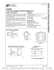 LM1086IS-5.0 datasheet pdf National Semiconductor