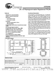 CY7C245A-25PC datasheet pdf Cypress